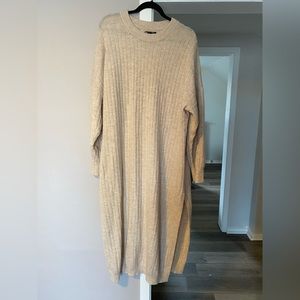 ASOS Midi Sweater Dress with Slit